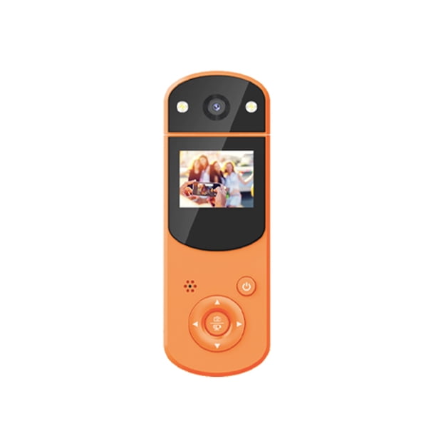 Methold 1 Juego de cámaras de vídeo portátiles DV, estilo novedoso, de alta potencia, duraderas, con funcionamiento Manual completo, Cámaras de vídeo naranja