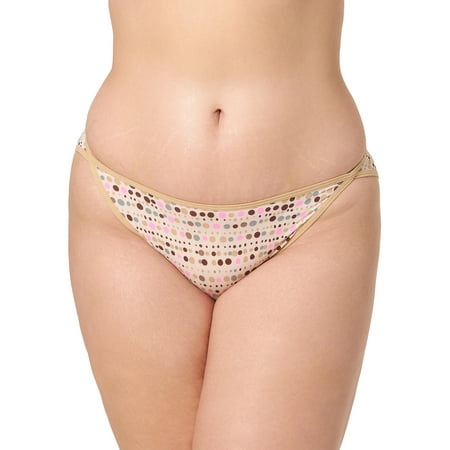 Kindly Yours Women’s So Comfy Micro High Leg Bikini Underwear, 4-Pack, Sizes MEDIUM