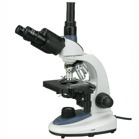 AmScope T380C 40X-2500X 3W LED Trinocular Compound Microscope