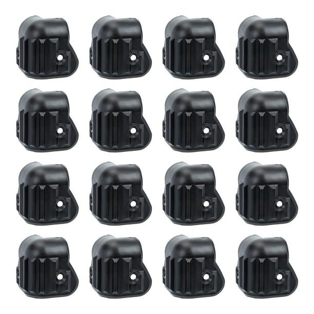 Protector de esquina de ángulo 16pcs Protector de plástico Protector de esquinas protector de plástico