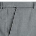 thumbnail image 3 of VINCI Men's Gray 2-Button Suit w/ Adjustable Waistband, Reg-Fit - NEW, 3 of 4