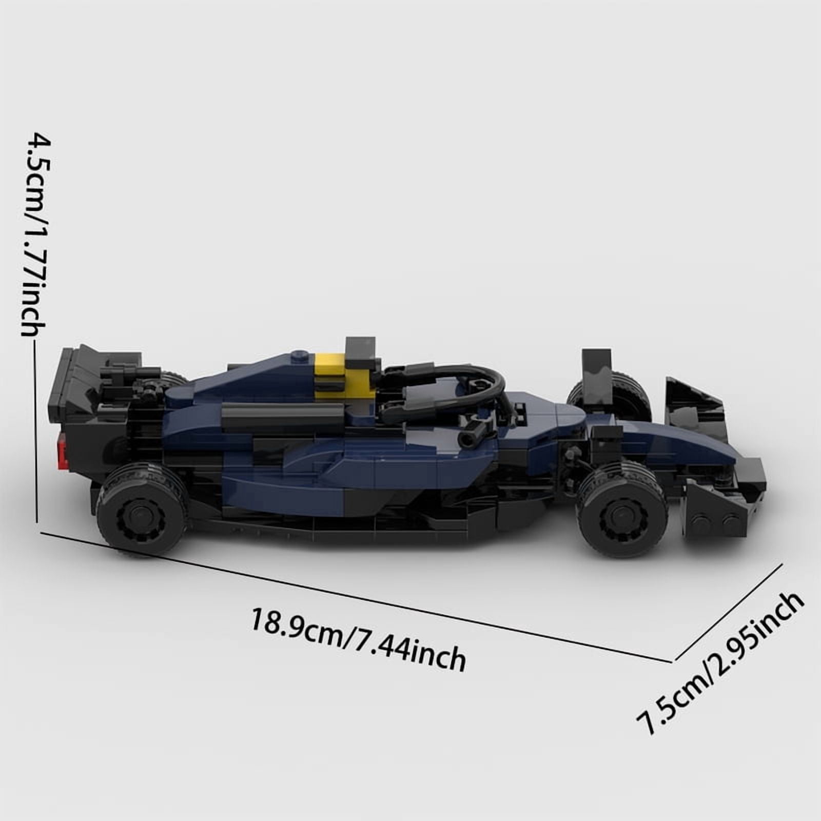 RB20 Race Cars 303PCS Building Blocks Set Children Bricks Car Cool Collectible Model Car Kits The Boys Toys Birthday Gift
