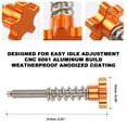 thumbnail image 2 of Rippin Moto TPi Tornillo de ajuste de ralentí para KTM Gas Gas y Husqvarna 150 250 300 XC-W EXC TE EX modelos 2018-2022 2018 en adelante, 2 of 4