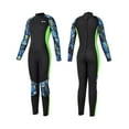 Yikayin Wetsuit Women 3mm Neoprene Wet Suit Full Body Thermal Wetsuits