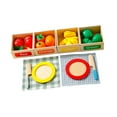 thumbnail image 3 of Juego de cocina de juguete, accesorios de cocina, juego de rol educativo realista, juguete educativo, alimentos para juego de imitación para comedor,, 3 of 9