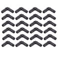 thumbnail image 1 of 25PCS PE Pipe Barb Bending Head Greenhouses Micro Spray Pipe Accessory Compact PE Pipe Transfer Plug Right-angle PE Pipe Barb Accessories for Garden A, 1 of 2