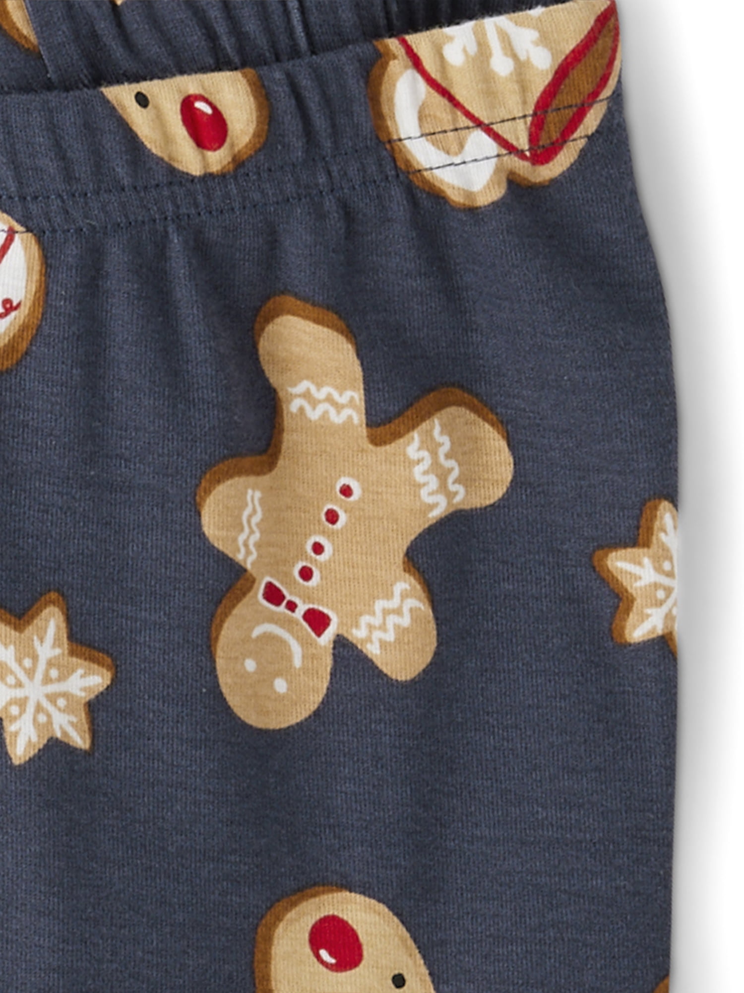 The Children's Place Kids Unisex Matching Family Gingerbread Snug Fit Cotton Pajamas, Sizes 4-16