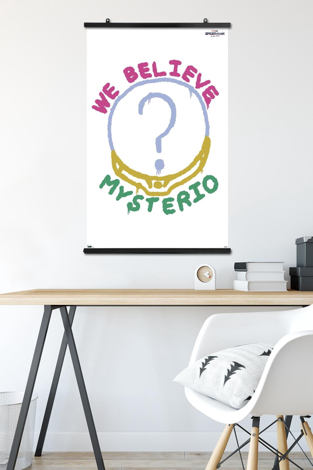 Marvel Spider-Man: No Way Home - We Believe Mysterio Wall Poster, 22.375" x 34"