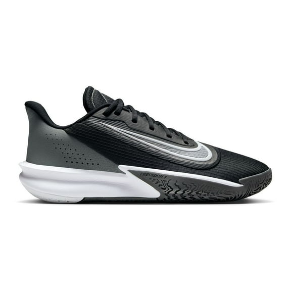 Nike Precision VII Men's Basketball Shoes Color: Black White Iron Gray Size: 13
