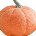thumbnail image 2 of Cojines de calabaza de simulación de felpa, juguetes, cojines de sofá, decoraciones (naranja) Tmvgtek Libre de BPA, 2 of 6