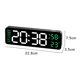 thumbnail image 3 of Reloj electrónico multifuncional que se puede colgar o parar como un reloj despertador, 3 of 5