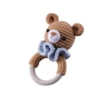 thumbnail image 2 of Agiferg Cartoon Knitting Handmade Crochet Knitting Rattle Ring Suzuki Ring, 2 of 4