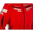 thumbnail image 3 of Chamarra motociclista hombre protectores reflejante impermeable WORKLAND 1985 rojo M Workland 1985ROJA, 3 of 10