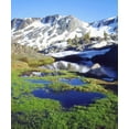 thumbnail image 2 of Talbot Frank, Christopher 20x23 White Modern Wood Framed Museum Art Print Titled - California, Sierra Nevada Mountain tarn, 2 of 4