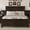 Brown, variant on Mirightone Wood Queen Bed Frame with Tall Headboard and Footboard, Rustic Queen Panel Bed with Under Bed Storage, Farmhouse Style, Noise-Free, Antique Brown