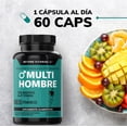 thumbnail image 2 of Kit Multivitaminico para Hombres con 24 Ingredientes y Vitaminas Suplemento Alimenticio Beyond Vitamins  - 120 Cápsulas Beyond Vitamins Mulitivitaminico para Hombre Vitaminas en Cápsulas, 2 of 5