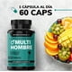 thumbnail image 2 of Kit Multivitaminico para Hombres con 24 Ingredientes y Vitaminas Suplemento Alimenticio Beyond Vitamins  - 120 Cápsulas Beyond Vitamins Mulitivitaminico para Hombre Vitaminas en Cápsulas, 2 of 5