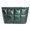 Green, variant on husxh Padded Quilted Makeup Storage Bag Large Capacity Makeup Organizer Bag Solid Color Women Makeup Pouch Puffer Makeup Bag