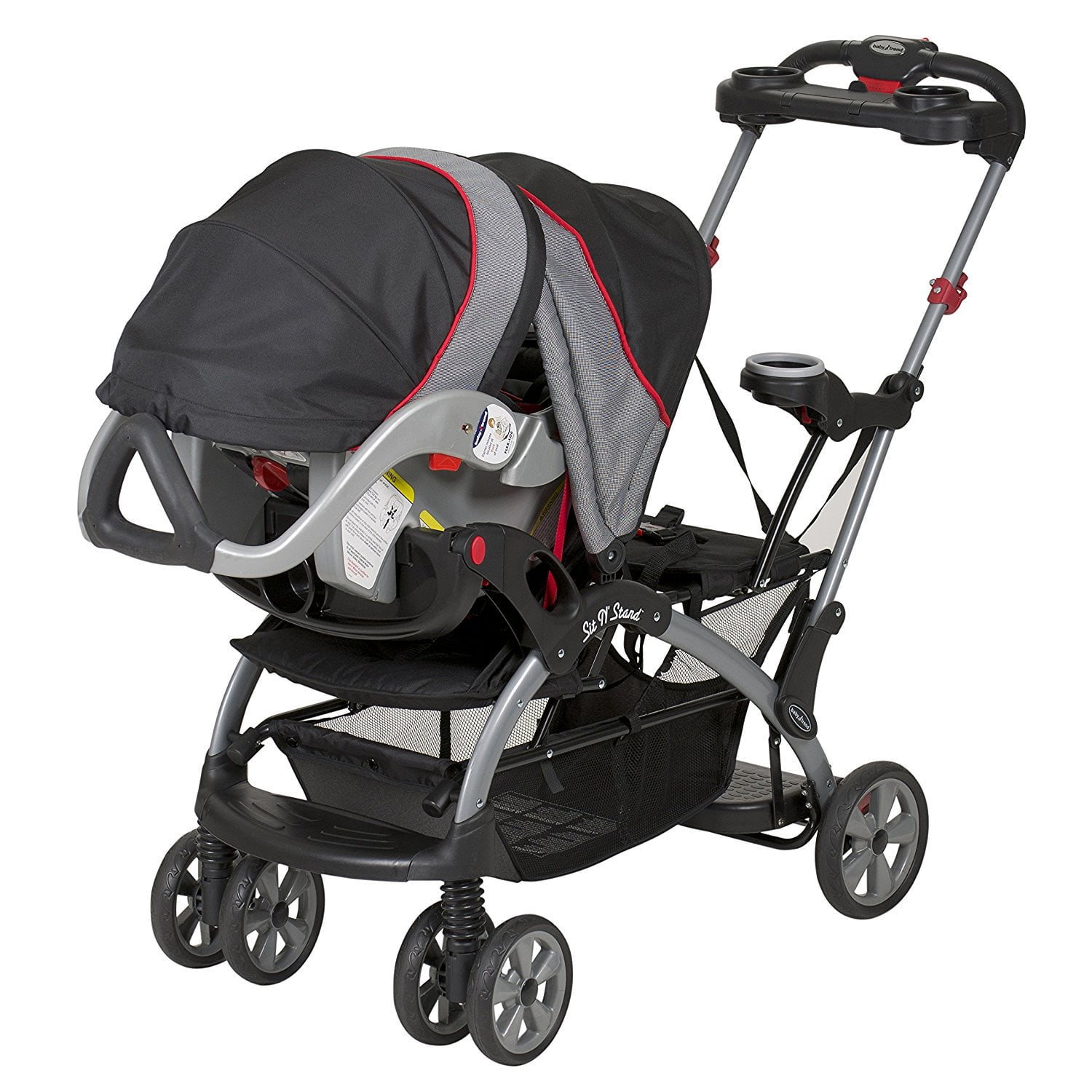 Bubble Gum Baby Trend Sit n Stand Ultra Stroller 