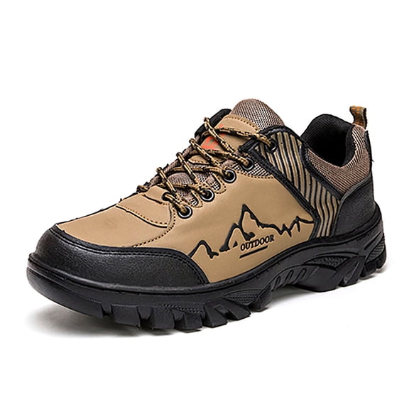 Mens Shoes,Versatile Outdoor Sneakers for Hiking Running and Casual Walking Comfort Lightweight Performance Footwear,Shoes for Men,Brown,8