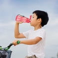 thumbnail image 2 of Milton 4-Pack Kids Water Bottles, 6 & 12 oz Leak-Free Flip Lid Sport Bottles, Red/Blue, 2 of 5