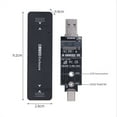 thumbnail image 3 of M.2 SSD-Enclosure USB 3.1 Type C Hard Disk Enclosure External Hard Drive Enclosure Case para 2230 2242 para Windows /Linux, 3 of 5