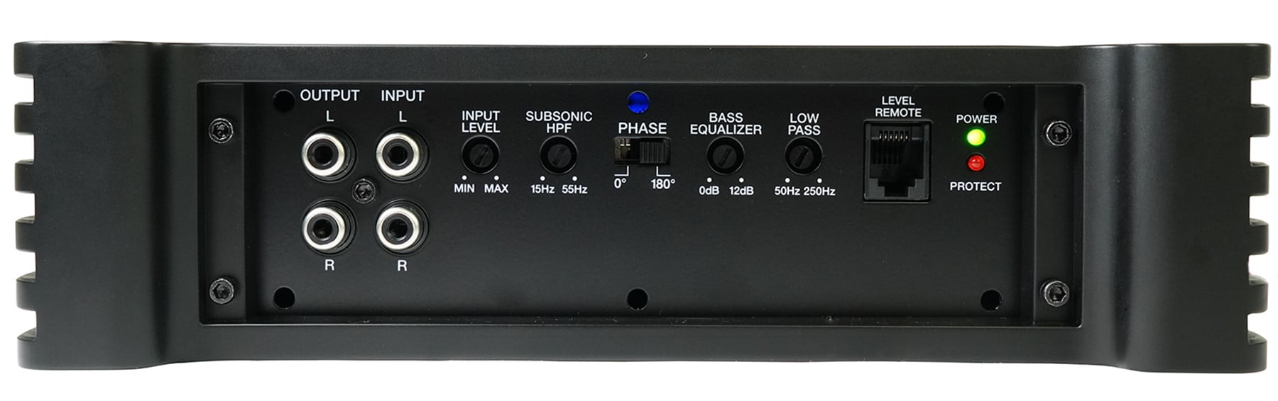 Rockville DBM12 2000w 2 Ohm Marine/Boat Mono Amplifier Amp w/Covers+Bass Remote