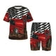 thumbnail image 1 of Balery tractor Conjunto de Pijama Infantil de Manga Corta con Estampado – Ropa de Dormir de Algodón Suave-Medium, 1 of 6