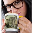 thumbnail image 2 of 3drose, Asbury Park Building in Early 1900s, 11oz Two-tone Yellow Mug, 2 of 6