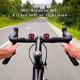 thumbnail image 4 of Bike Bell Bicycle Bell with Loud Crisp Clear Sound, Road and Mountain Bike Bell (red), 4 of 5