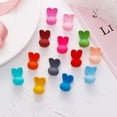 thumbnail image 1 of 20 mini pinzas para el cabello de conejo, pinzas para el cabello, horquillas con forma de pata para niños ER, 1 of 5