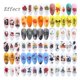 thumbnail image 5 of 24 hojas de Halloween de transferencia etiqueta engomada Halloween símbolos ARTE uñas shamjiam, 5 of 8