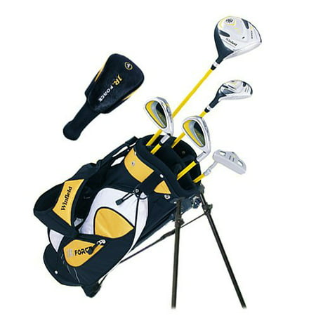 Winfield Junior Force Kids Golf Clubs Set / Ages 9-12 Blue / Right-Hand / with Free Golf Towel
