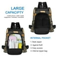 thumbnail image 6 of FORMRS Women's Travel Backpack Purse Anti-Theft Hidden Pockets Casual Shoulder Bag, Beige Halloween Skeleton, 6 of 7