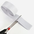 thumbnail image 4 of RENACLIPY 2 Rolls Hook And Loop Tape White Blending Sticky Tape For Musicians Pedal Board Needs, 4 of 8
