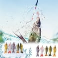 thumbnail image 4 of Fishing Lures for Bass Trout Topwater Set of 5, Multi Jointed Swimbaits, Slow Sinking Bionic Swimming Lures, Bass Freshwater Saltwater Bass Lifelike Fishing Lures, 4 of 9