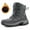 Gray, variant on VOVORY Women's Snow Boots Anti-Slip Waterproof Warm Winter Shoes