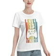 thumbnail image 2 of Level 13 Unlocked Women'S Basic Short Sleeve T-Shirt White Small, 2 of 5