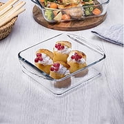 Pasabahce Glass Casserole Dish for Oven, Clear Baking Dish, Baking Tray, 36 oz