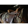 thumbnail image 2 of The Yellowstone Collection 14x11 Black Modern Framed Museum Art Print Titled - Western saddle, 2 of 4