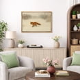 thumbnail image 5 of Framed Canvas Print Vintage Fox Wall Art Animal Rustic Decorative for Living Room Bedroom - 24"x36" NATURAL, 5 of 8
