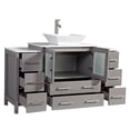 thumbnail image 4 of Vanity Art VA3130-54G 54 in. Single Sink Bathroom Vanity Set, Gray, 4 of 5