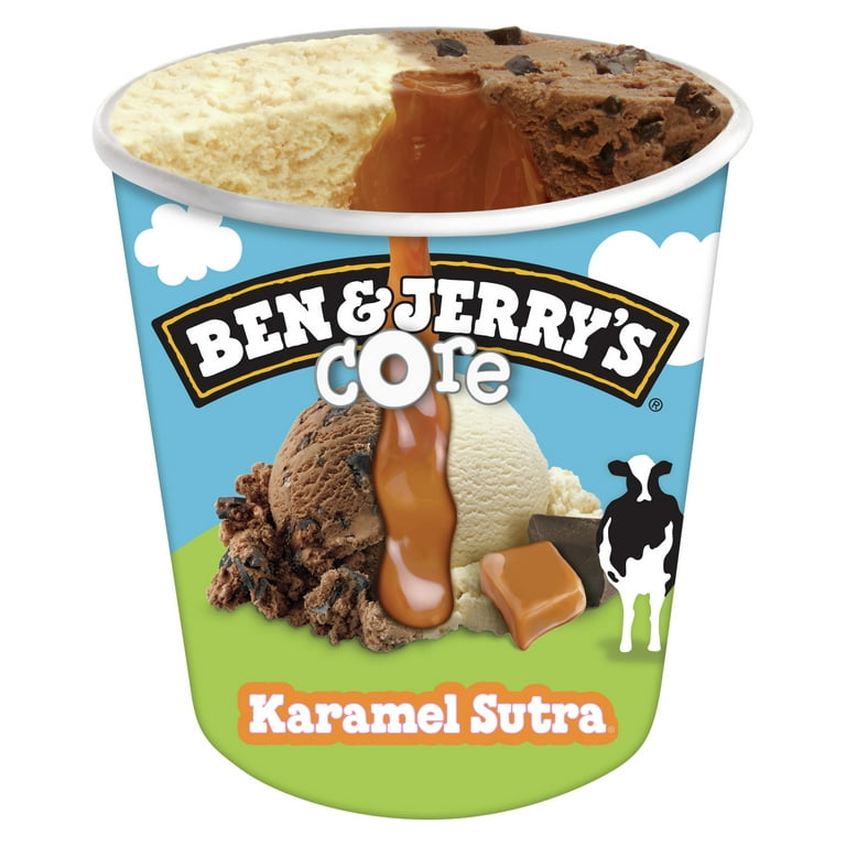 Ben & Jerry's Core Karamel Sutra Chocolate and Caramel Ice Cream
