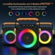 thumbnail image 2 of Bocina JYX Altavoz Bluetooth Portátil con 2 Micrófonos y Luz Led para Fiestas MS80, 2 of 9