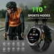 thumbnail image 4 of Reloj inteligente militar para hombres con linterna LED, reloj inteligente táctico resistente HD de 1,45 pulgadas (recepción de llamadas/marcado), reloj de seguimiento de actividad física, 4 of 8