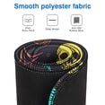 thumbnail image 3 of Long Mouse Pads for Desk,Neon Halloween Pattern Desk Mats on Top Of Desks, Desk Mouse Pad Extra Large with 3mm Non-Slip Base and Stitched Edge for Gaming,Office,Work,Home 47.3x23.6in, 3 of 5