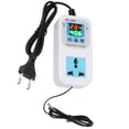 thumbnail image 2 of Filfeel Temperature Controller, Automatic Smart Dual Digital Display For Incubation Equipment Chassis Temperature Control Protection Air Conditioning System, 2 of 8