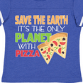 thumbnail image 4 of Inktastic Save the Earth. Its the Only Planet with Pizza. Boys or Girls Toddler T-Shirt, 4 of 5