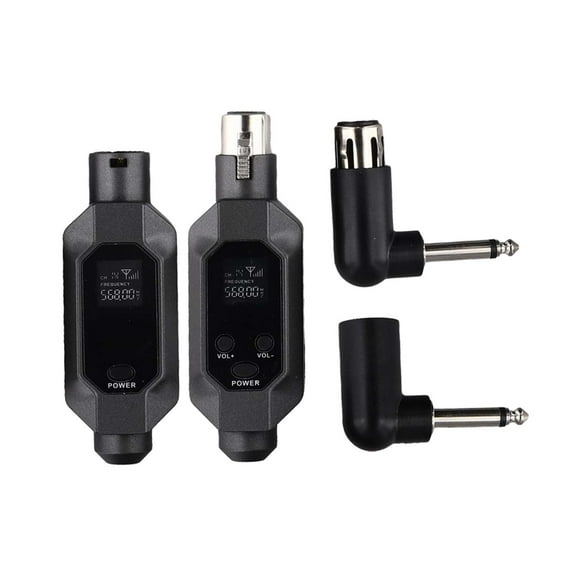 Mosiee 2.4G Wireless Microphone Converter Xlr Transmitter And Receiver Adapter System For Dynamic Microphone Audio Mixer System