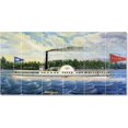 thumbnail image 1 of Ceramic Tile Mural-James Bard Ships Tile Mural Interior Remodel Ideas. 36" w x 18" h using (18) 6 x 6 ceramic tiles, 1 of 3